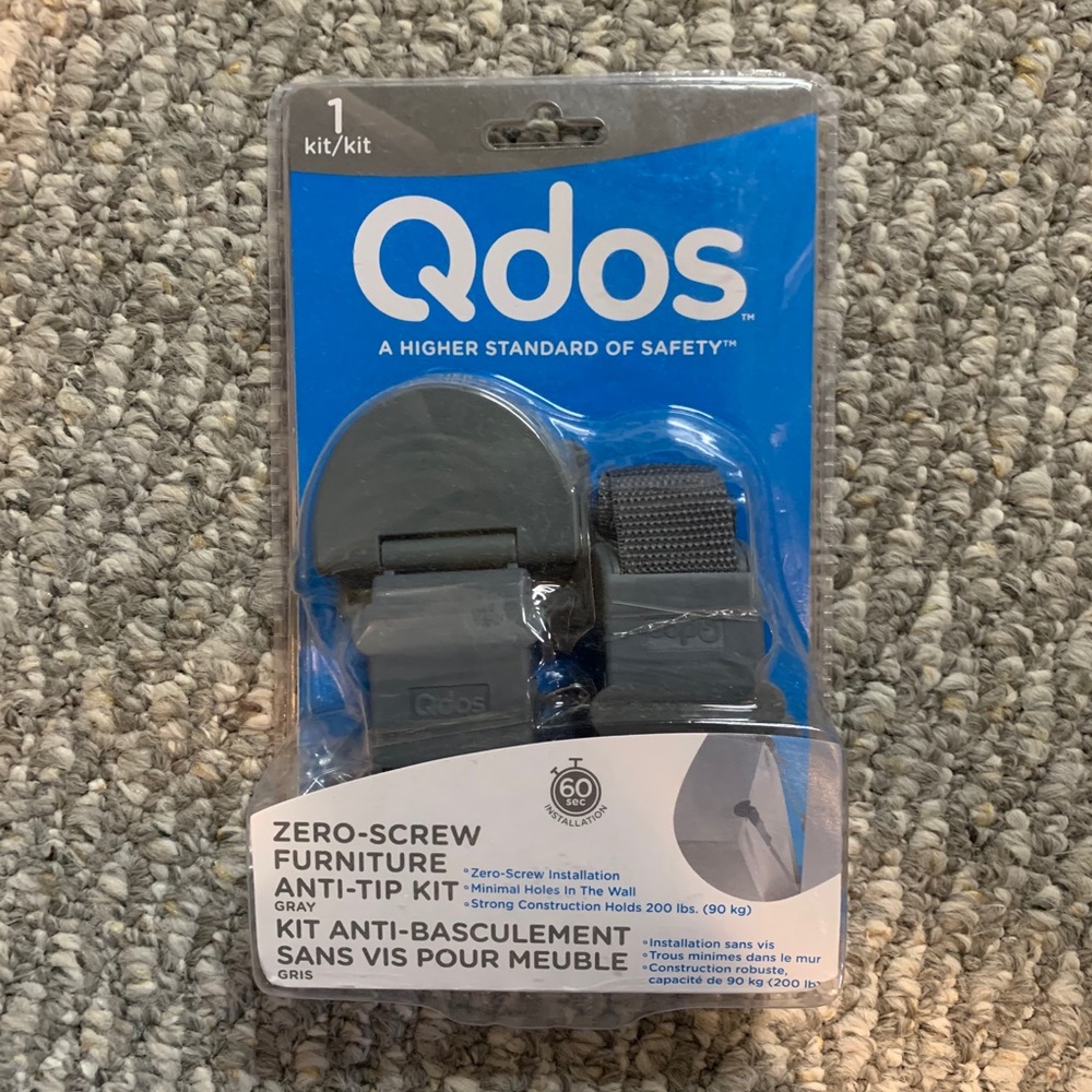 Qdos Zero-Screw Furniture Anti-Tip Kit